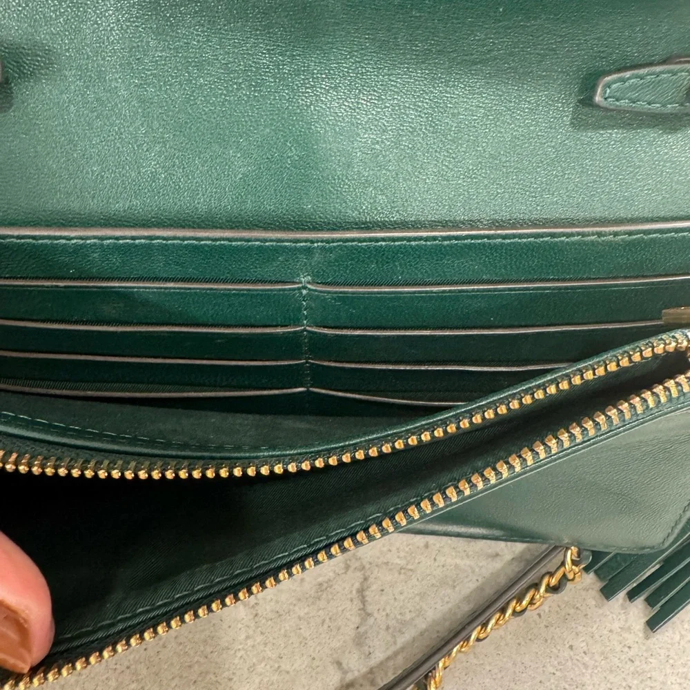 Tory Burch Emerald Green Crossbody - Picture 8 of 8